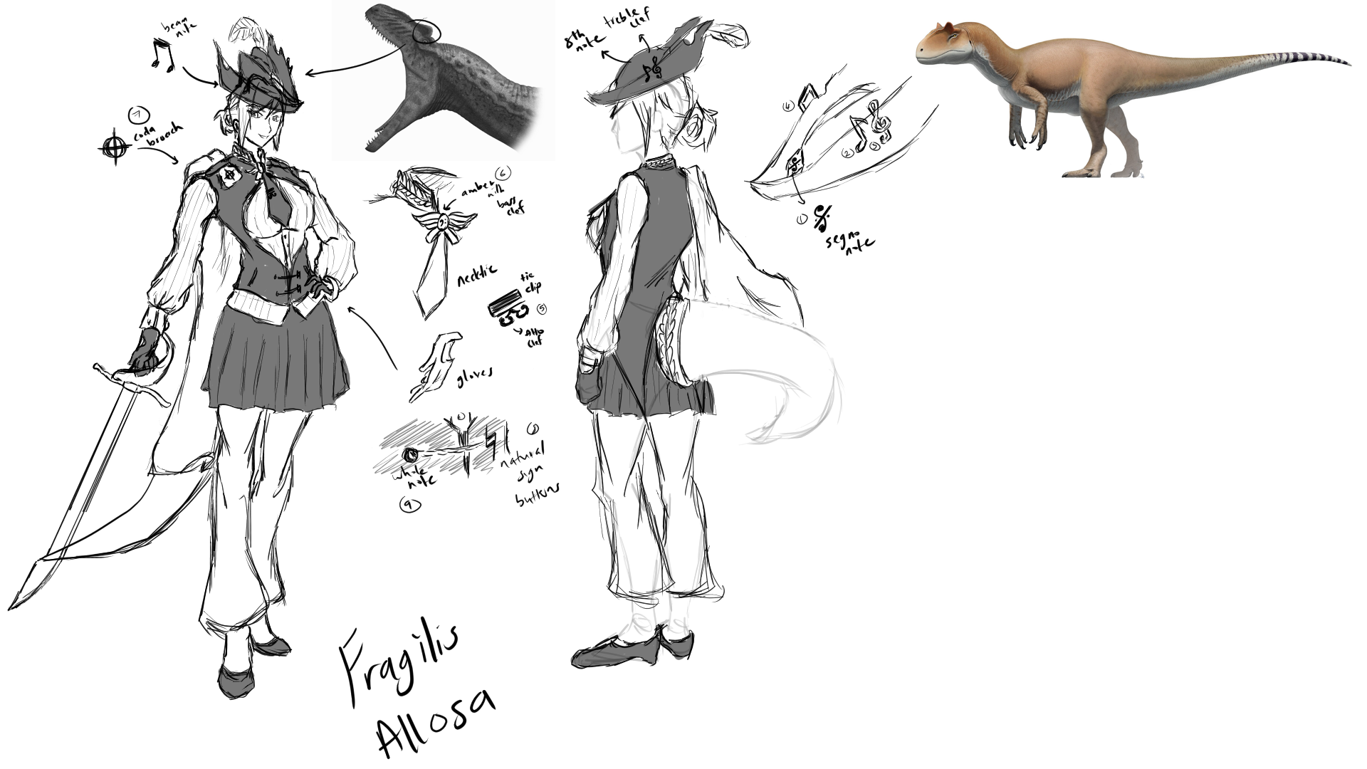 Initial concept for [Character Name]