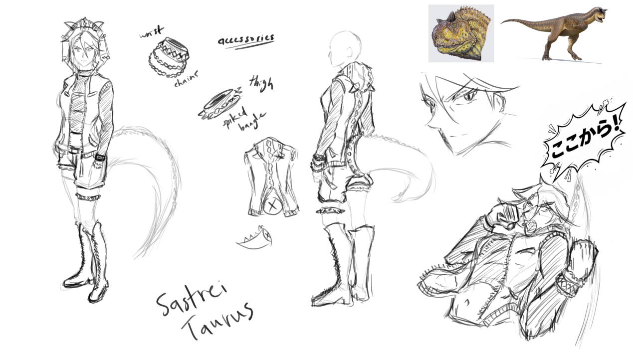 Character illustration of Sastrei Taurus