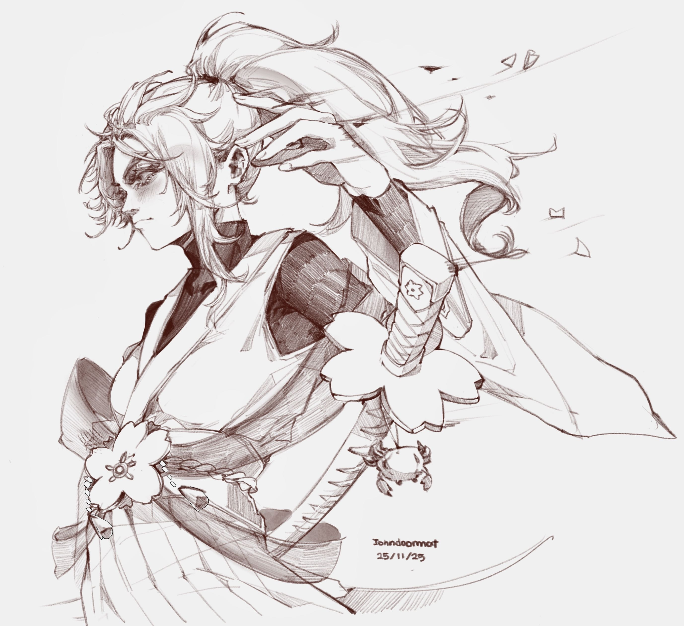 Character illustration of Kitadani Fukuira